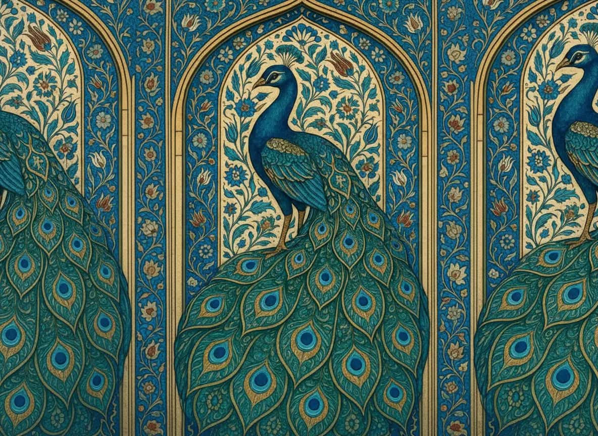 Peacock Feather Pattern